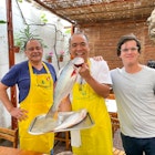 Chef, Ricardo Martins visits restaurant Don Fernando in Lima © Jack Pearce/Lonely Planet